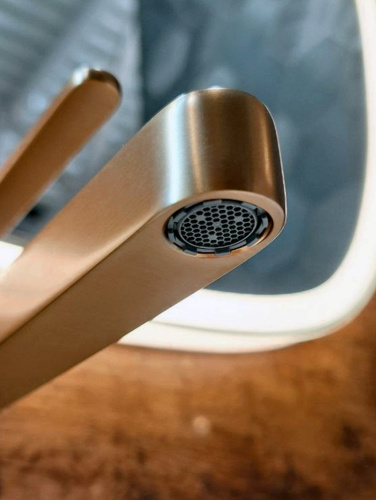 Смеситель для раковины AltroBagno Unione AltroBagnoUnione010223BC на столешницу медь матовая - фото 5