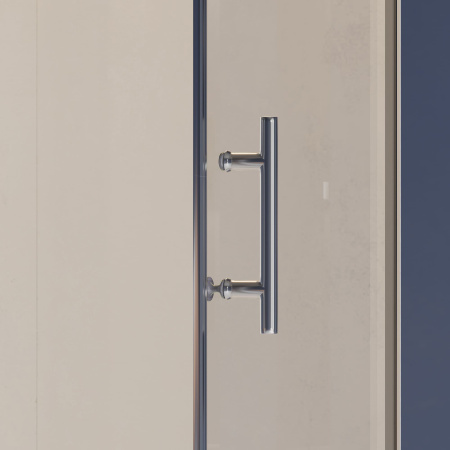 Душевая дверь RGW Hotel 350601200-11 100х195 стекло прозрачное профиль хром глянцевый