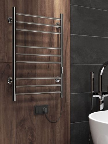 Полотенцесушитель Indigo Line Trinity LСLTE80-50Rt 53х80 электрический хром - фото 2