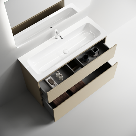 Тумба под раковину Sancos FOLK Floor FL120FCP 120х40 напольная цвет бежевый