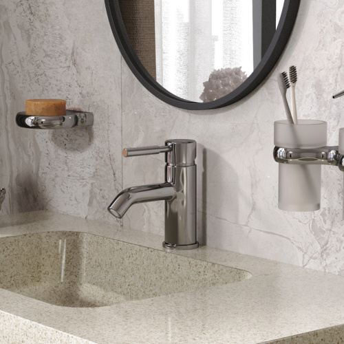 Смеситель WasserKRAFT Main 4100 4105 на раковину хром - фото 2