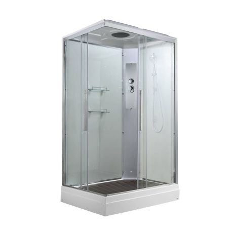 Душевая кабина AvaCan K K2012 120х90 прямоугольная с крышей ориентация универсальная