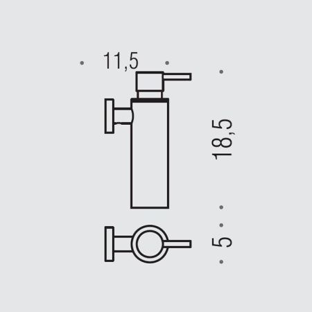 Дозатор Colombo Plus W4981.OM