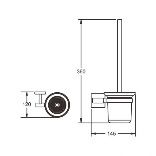 Ершик Rose RG30H RG3000H - фото 3