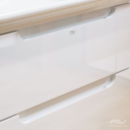 Тумба с раковиной Alavann Berta ALV0971000 90х50 подвесная цвет белый