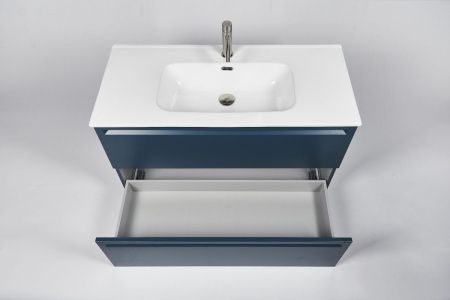 Тумба с раковиной Inda Piccadilly INDA Piccadilly 80BD Kona 80х50 подвесная цвет синий