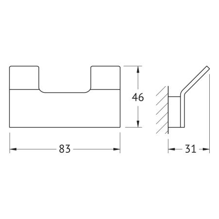 Крючок Artwelle REGEN 8325