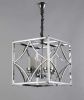 Люстра подвесная Lumina Deco Quadrato (Куадрато) LDP 1223-4 CHR