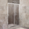 Душевая дверь BelBagno UNIQUE UNIQUE-BF-1-100/115-P-Cr 100х190 стекло рифленое профиль хром