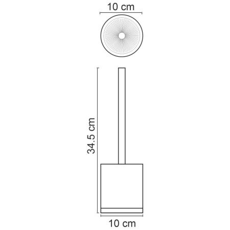 Ершик для унитаза WasserKRAFT 3327