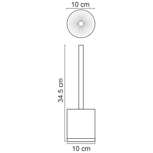 Ершик для унитаза WasserKRAFT 6127 - фото 3