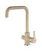 Смеситель для кухни Paulmark LOGAS Lo213021-302 на мойку бежевый