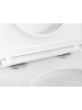 Унитаз подвесной BelBagno COMPATTO BB003CH-TOR/SC белый с сиденьем микролифт безободковый смыв торнадо