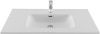 Раковина керамическая Aquanet Flat 00330426 100х50 полувстраиваемая цвет белый 1 отверстие под смеситель