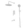 Душевая система Iddis Ray RAYWT03i68 встраиваемая в стену цвет белый