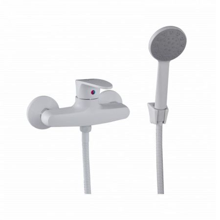 Смеситель для ванны и душа Plstart PL2005-8 настенный белый