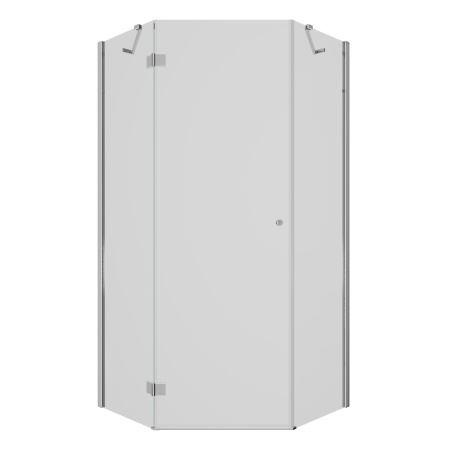 Душевой уголок Ambassador Diamond 12011111L 90х90 стекло прозрачное профиль хром глянцевый без поддона