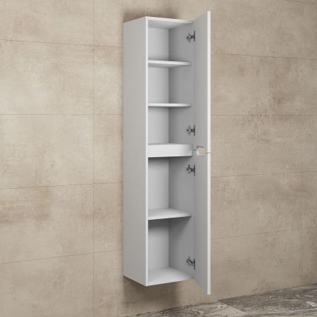 Шкаф-пенал Uperwood Tanos 29102021491 30х150 подвесной цвет белый