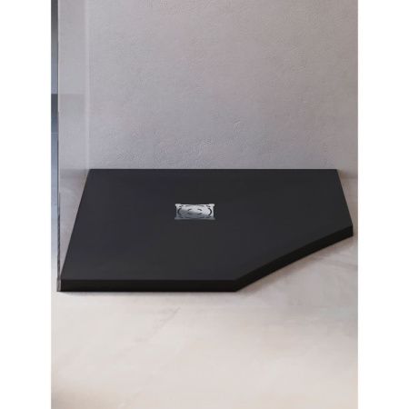 Душевой поддон из искусственного камня RGW Stone Tray 16155100-02 100х100 серый без ножек