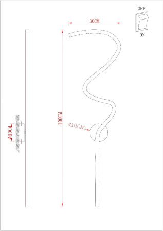 Светильник настенный Arte Lamp Noemi (Ноеми) A2099AP-24GO