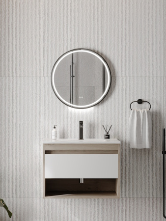 Раковина из сантехнического фарфора Teymi Ritta T51004 71х47 встраиваемая цвет белый 1 отверстие под смеситель