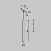 Трековый светильник Maytoni Technical Focus Led (Фокус) TR245-7W4K-B