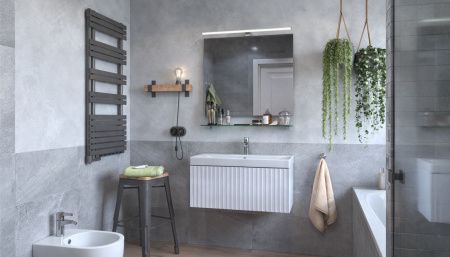 Тумба под раковину Velvex COMPO tp.COM.9696.80.1Y белый глянец 80х40 подвесная цвет белый