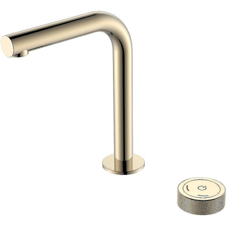 Смеситель автоматический Boheme Tech 158-G на раковину золото