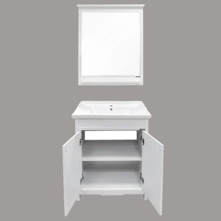 Тумба с раковиной Comforty Тбилиси 00003132629CF 70х50 напольная цвет белый