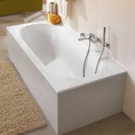 Ванна квариловая Villeroy Boch Oberon UBQ177OBE2V-01 170х70 встраиваемая прямоугольная с ножками