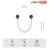 Светильник настенный Lightera Tura (Тура) LE103W-93BA STEEL