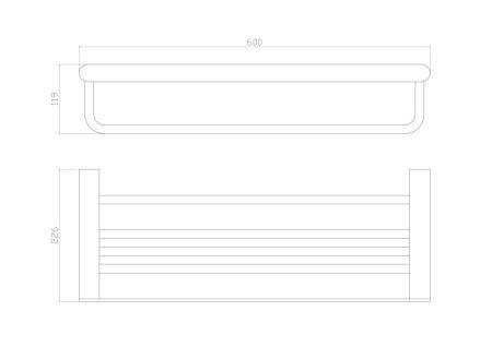Полотенцедержатель Wonzon & Woghand Carbon WW-7781