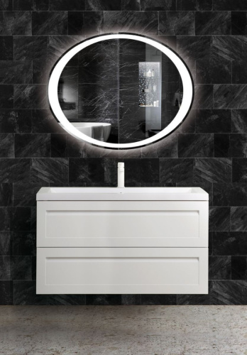 Тумба под раковину Art&Max PLATINO AM-Platino-1000-2C-SO-BM-Cer 100х46,5х55 подвесная