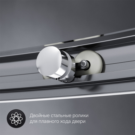 Душевой уголок Am.Pm Like W83G-315-090CT 90х90 стекло прозрачное профиль хром глянцевый без поддона