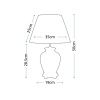 Настольная лампа Elstead Lighting Soling (Солинг) DL-SOLING-TL