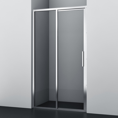 Душевая дверь Wasserkraft Lopau 32S 32S05L 120х200 стекло прозрачное профиль хром глянцевый - фото 3