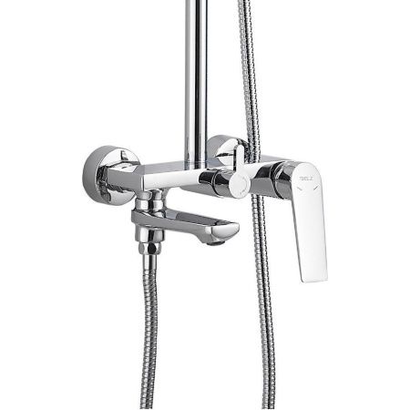 Душевая стойка Belz B533 B24533 настенная цвет хром