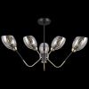 Люстра на штанге Illumico IL9960 IL9960-6CSQ-79 BK AB