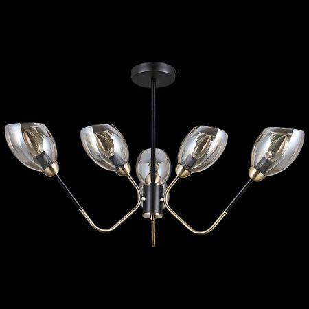Люстра на штанге Illumico IL9960 IL9960-6CSQ-79 BK AB