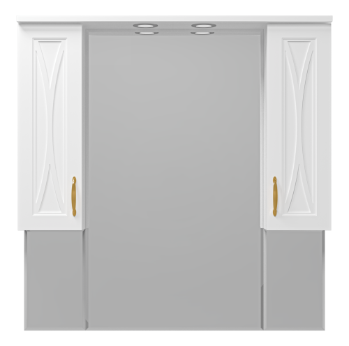 Зеркало-шкаф Misty Амбра П-Амб02100-0122Я 98х18х100 подвесной - фото 2