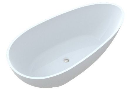 Ванна из искусственного камня C-Bath CBM002001 170х85 отдельностоящая овальная