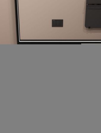 Раковина керамическая Allen Brau Fantasy 4.11022.31 60х40 накладная цвет черный без отверстий под смеситель