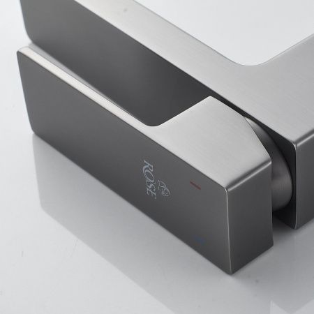 Смеситель Rose R1801T-1 на раковину серый