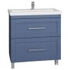 Тумба под раковину СанТа Венера 221015 80х40 напольная цвет синий