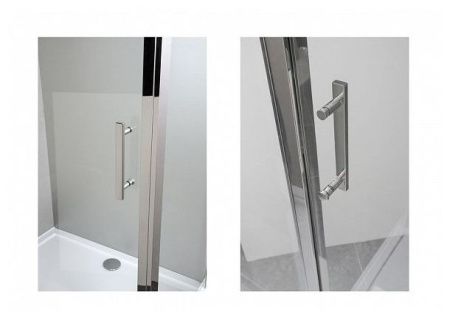 Душевой уголок Aquanet NPE1131 120х80 стекло прозрачное профиль хром без поддона