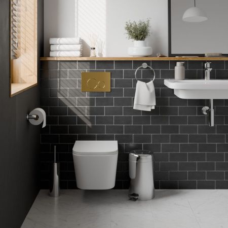 Комплект унитаз с инталляцией и клавишей смыва Iberica Blanca TOLEDO ALTO IB.001M.TLA.234.816