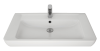 Раковина мебельная керамическая Dreja Q 80 192185 80х50 накладная цвет белый