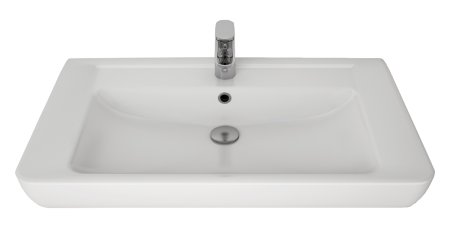 Раковина мебельная керамическая Dreja Q 80 192185 80х50 накладная цвет белый