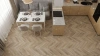 SPC ламинат Alpine Floor Chervon Alpine ECO 18-6 MC Дуб Синистра Chevron толщина 0.5 см 43 класс 600х127