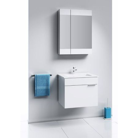 Зеркало-шкаф Aqwella Y Br.04.06/W 60х80 подвесной цвет белый